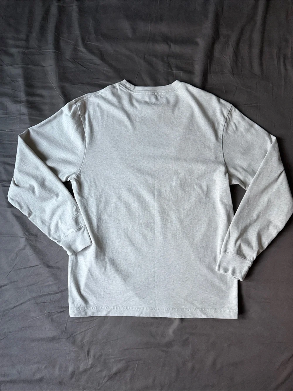 Air Jordan Heather Grey Lightweight Crewneck Sweatshirt Men’s Small
